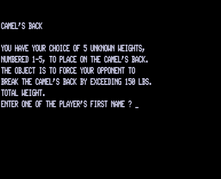 Screen shot